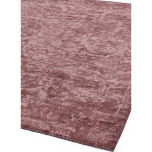 Tapis moderne tissé plat RAYA Mauve - 160 x 230 cm