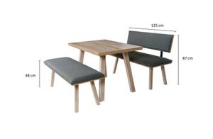 Essgruppe 'Die Klassische'Ti IV(3er Set) Braun - Holzwerkstoff - Kunststoff - Massivholz - Holzart/Dekor - 48 x 87 x 125 cm