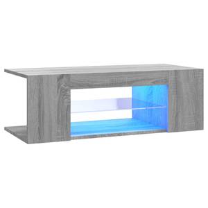 TV-Schrank mit LED-Leuchten D817 Grau