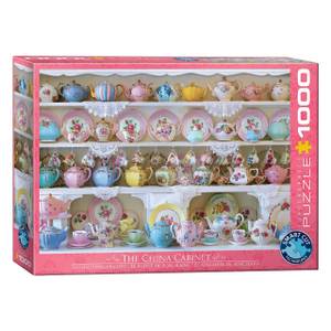 Puzzle Tea Hutch 1000 Teile Papier - 26 x 6 x 36 cm