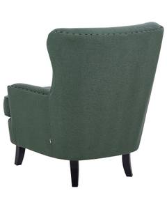 Fauteuil VIBORG II Vert foncé - Vert - Chêne foncé