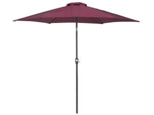 Parasol droit VARESE Rouge bourgogne - Gris - Rouge