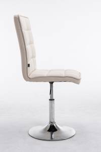 Chaise de bureau Peking V2 Blanc crème