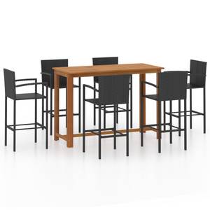 Garten-Bar Set (7-teilig) 3006577-1 Schwarz