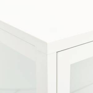 Sideboard GERWIN Stahl Standregal Weiß Weiß - Metall - 75 x 105 x 35 cm