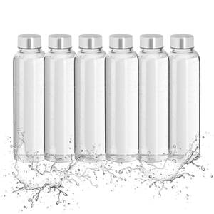 Bouteille d'eau en verre 500ml lot de 6, Je commande !