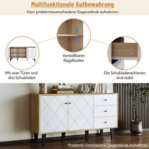 Sideboard LineWoody Weiß