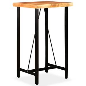 Bar-Set(3-teilig) 275129 Braun - Metall - Massivholz - Holzart/Dekor - 60 x 107 x 60 cm