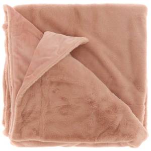 Tagesdecke Klaas Pink - Textil - 200 x 1 x 150 cm