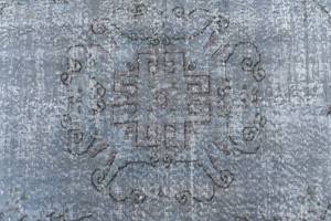 Tapis Ultra Vintage CDXLI Bleu - Textile - 152 x 1 x 272 cm