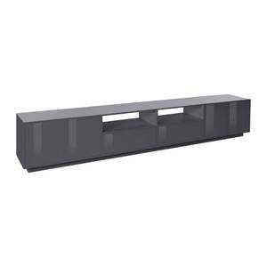 Meuble TV Dleott Gris - Bois manufacturé - 260 x 46 x 41 cm