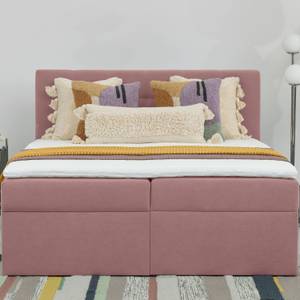 Boxspringbett Addison Rosé - Breite: 200 cm