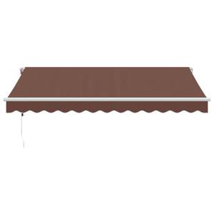 Auvent rétractable 3006541-1 Marron - 250 x 350 cm