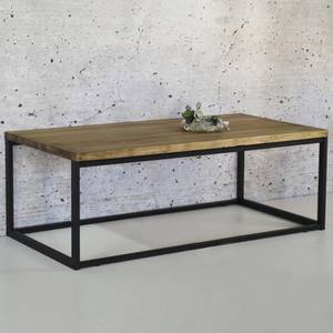 Table basse Icub U 60x80cm 18mm Noir Noir - Bois massif - Bois/Imitation - 80 x 42 x 60 cm