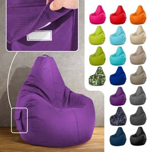 Gaming Sitzsack Lounge Chair "Cozy" Violett