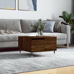 Couchtisch D726 Eiche Schwarzbraun Dekor