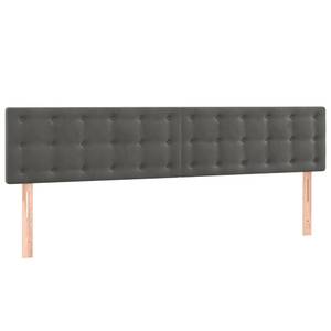 Boxspringbett 3017268-21 Dunkelgrau - Breite: 180 cm