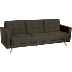 Julian Sofa 3-Sitzer mit Bettfunktion Braun