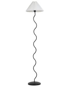 Grande lampe JIKAWO Noir - Blanc - Métal - 25 x 161 x 25 cm