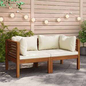 Ecksofa (2er Set) 3011220-7 Weiß - Massivholz - Holzart/Dekor - 69 x 63 x 69 cm