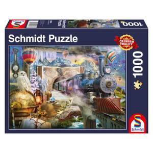 Puzzle Magische Reise 1000 Teile Papier - 28 x 6 x 38 cm