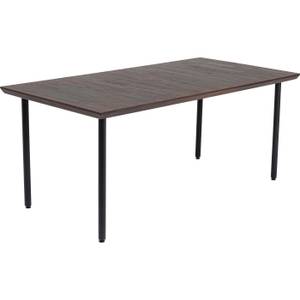 Table Raindrop Marron - Bois massif - 180 x 76 x 90 cm