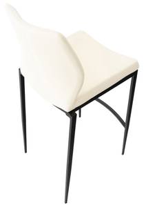 Tabouret de bar Matola Blanc crème