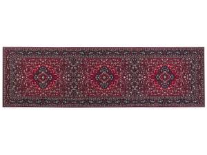 Tapis long VADKADAM Noir - Rouge - Blanc - Textile - 200 x 60 x 60 cm