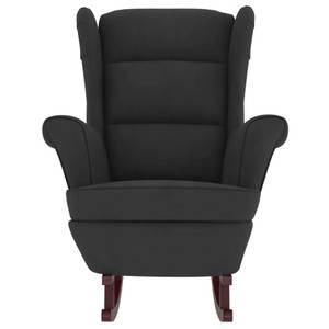 Schaukelsessel mit Hocker 3015093-2 Schwarz