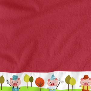 Piggys Handtuch- set Rot - Textil - 1 x 70 x 140 cm