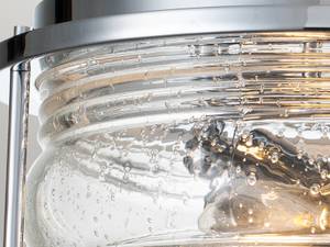 LED Deckenleuchte Bad, Chrom Ø30,5cm Silber - Durchscheinend