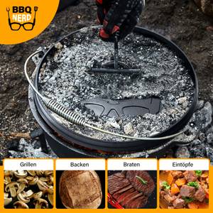 Dutch Oven "Starter" 7.2L avec support 35 x 18 x 35 cm