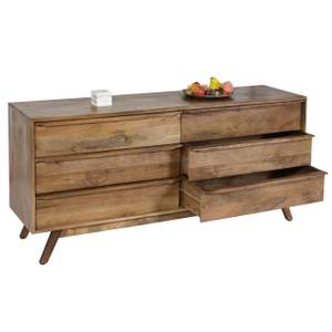 Kommode L96 Braun - Holzart/Dekor - Holz teilmassiv - 150 x 72 x 42 cm