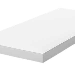 Matratze Calma Weiß - Textil - 90 x 10 x 200 cm