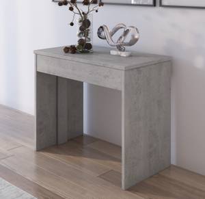 Konsolentisch bis 301cm farbe Ziment Grau - Holzwerkstoff - 90 x 75 x 302 cm