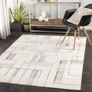 Teppich Skandi BRISTOL Grau - Kunststoff - Textil - 200 x 1 x 275 cm