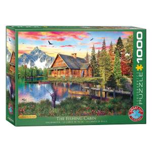 Puzzle D Davison The Fishing Cabin Papier - 26 x 6 x 36 cm