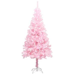 Künstlicher Weihnachtsbaum 3009271 Pink - Metall - Kunststoff - 120 x 240 x 120 cm