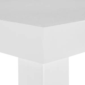 Beistelltisch weiß quadratisch Weiß - Holzwerkstoff - 55 x 45 x 55 cm