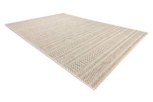 Tapis Sizal Boho 46209651 Rayures Beig Beige - Matière plastique - Textile - 80 x 1 x 150 cm