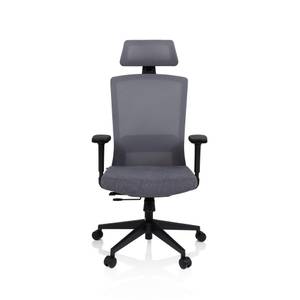 Profi Bürostuhl CAPTIVO Grau - Textil - 66 x 117 x 62 cm