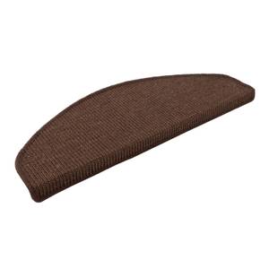 Sisal-Stufenmatte Premium Dunkelbraun - 24 x 65 cm