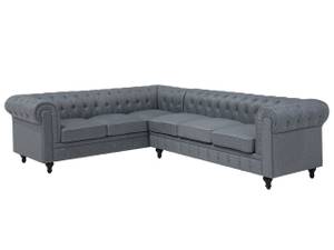 Ecksofa CHESTERFIELD Armlehne davorstehend links - Ecke davorstehend rechts