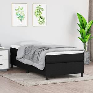 Cadre de lit 3016024-5 Noir - Largeur : 80 cm