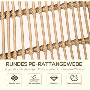 Essgruppen-Set (5-tlg.) 861-053 Braun - Polyrattan - 60 x 89 x 46 cm