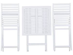 Bistro Set FIJI 3-tlg Grün - Weiß