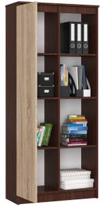 Mehrzweckschrank R80 1T 4R CLP Eiche Sonoma Dekor - Wenge Dekor