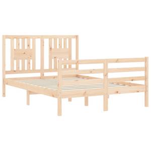 Bettgestell-K-3687 Braun - Holzwerkstoff - 146 x 100 x 206 cm