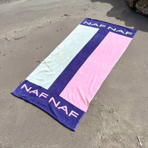 Serviette de plage Naf Naf BIARRITZ Textile - 80 x 160 x 160 cm