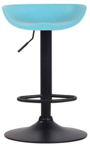 Tabouret de bar Anaheim Bleu - Noir